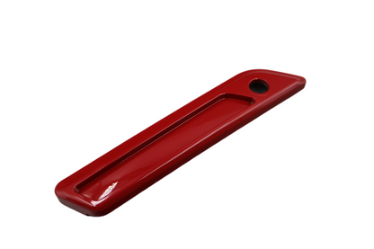 14-23 HARLEY DAVIDSON SADDLEBAG LATCH FACEPLATE LEFT FIREFIGHTER RED 90200983BRK