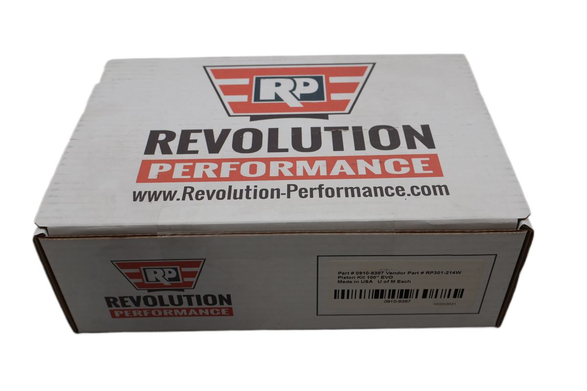 84-99 HARLEY EVO REVOLUTION PERFORMANCE 100" PISTON KIT 9.5:1 | NEW | RP301-214W