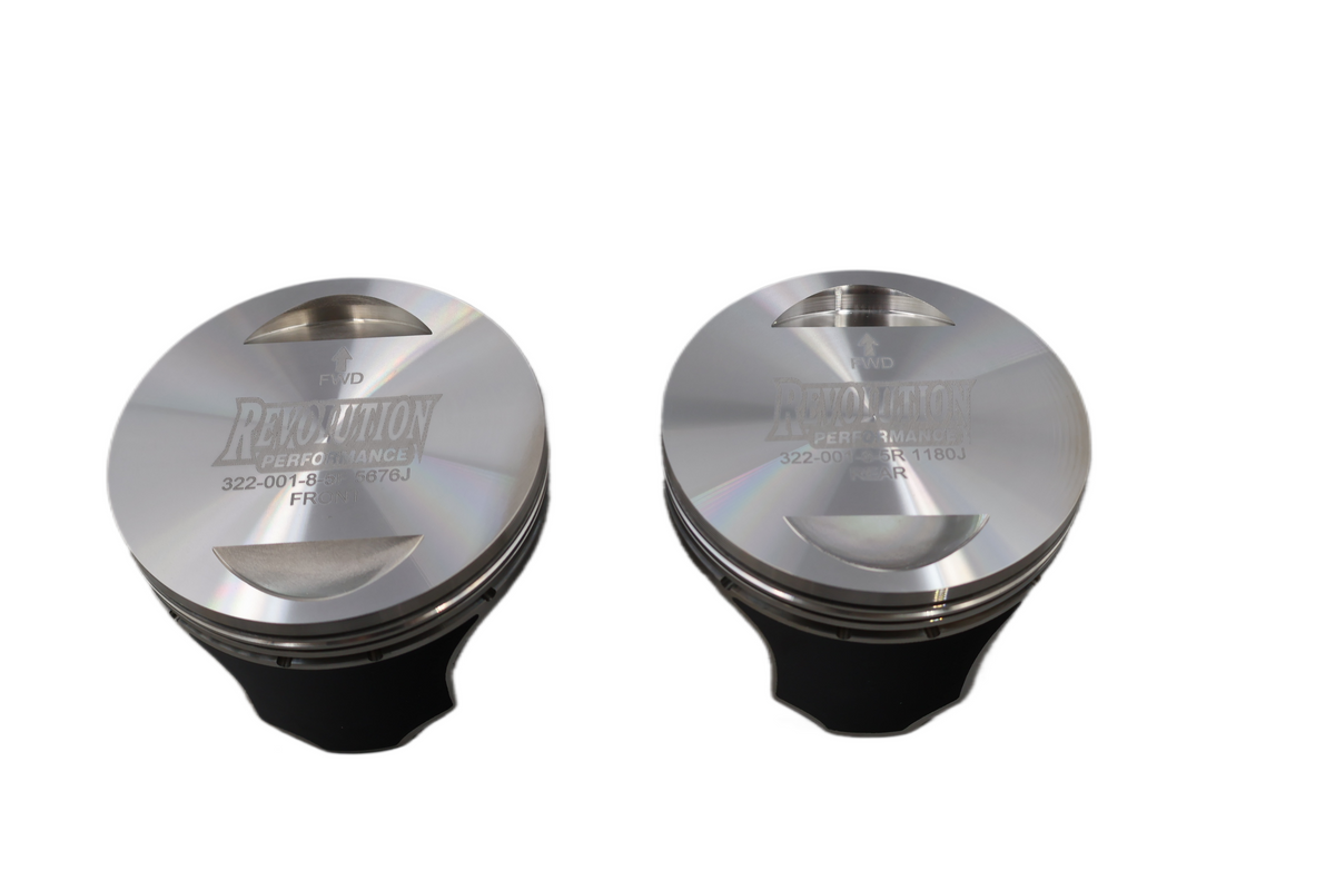 84-99 HARLEY EVO REVOLUTION PERFORMANCE 100" PISTON KIT 9.5:1 | NEW | RP301-214W