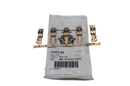 2002-2008 HARLEY VRSC VROD MAXIFUSE FEMALE TERMINAL 5-PACK | NEW OEM | #72523-01