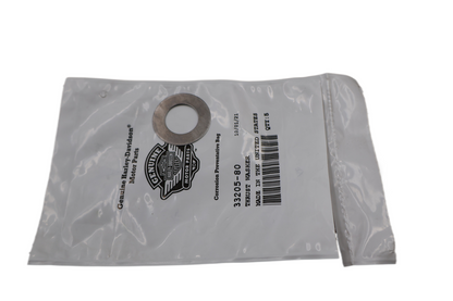 1980-2000 HARLEY BIG TWIN 5-SPD SHIFTER CAM THRUST WASHER .017 NEW OEM 33205-80
