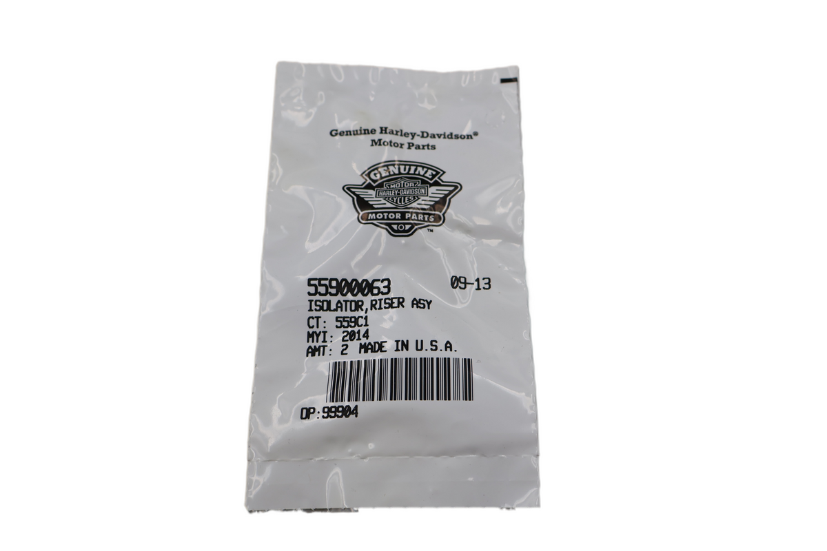 14-17 HARLEY DYNA LOW RIDER FXDL ISOLATOR RISER ASSY 2PK | NEW OEM | 55900063