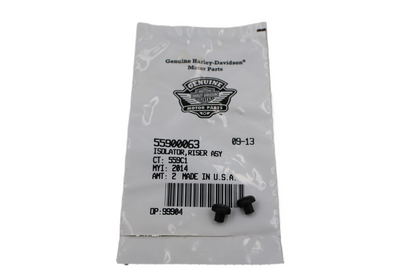 14-17 HARLEY DYNA LOW RIDER FXDL ISOLATOR RISER ASSY 2PK | NEW OEM | 55900063