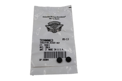 14-17 HARLEY DYNA LOW RIDER FXDL ISOLATOR RISER ASSY 2PK | NEW OEM | 55900063