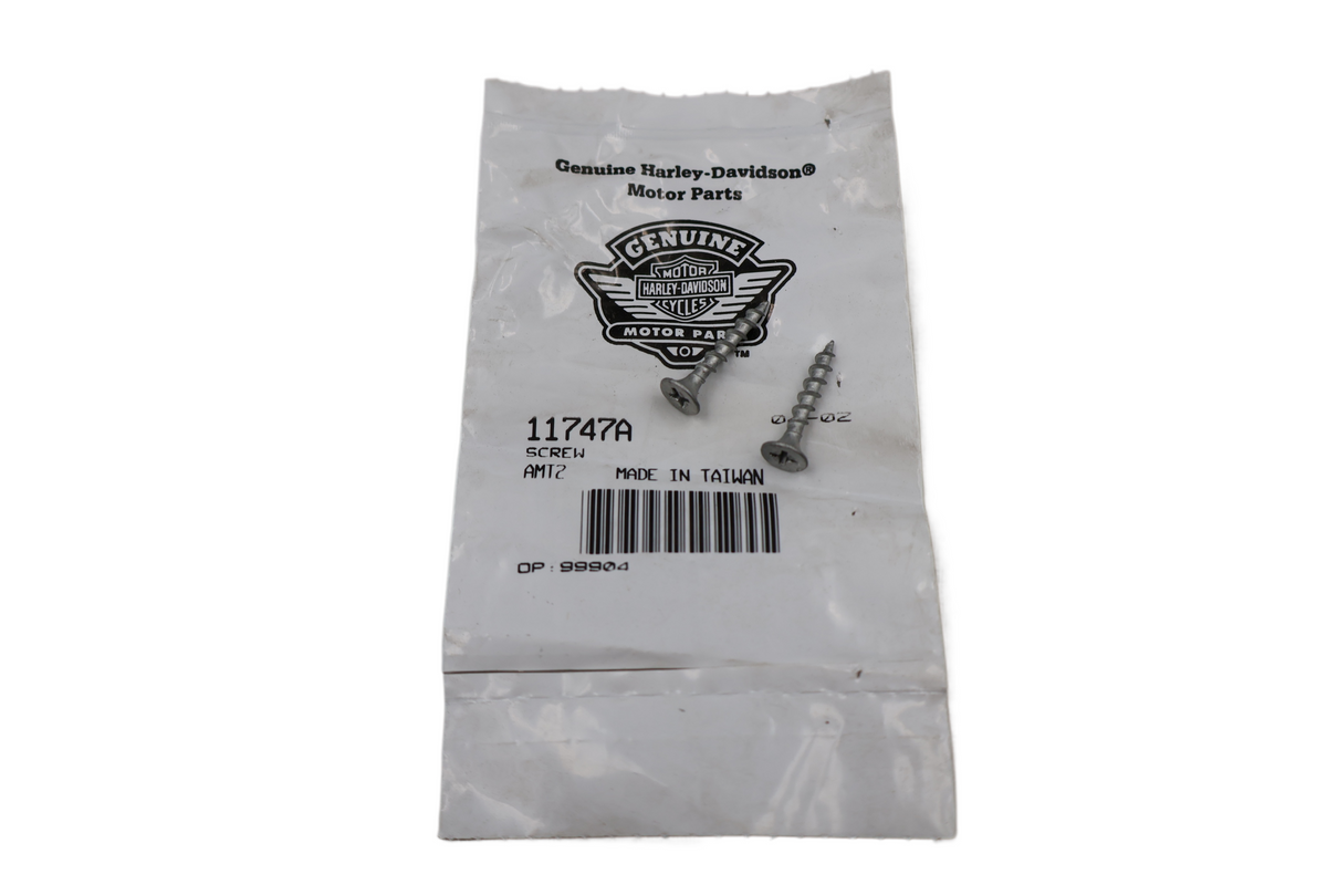 HARLEY SIDECAR SOUND SYSTEM SCREW 6-8 X 1 BUGLE PHILLIPS 2PK | NEW OEM | 11747A