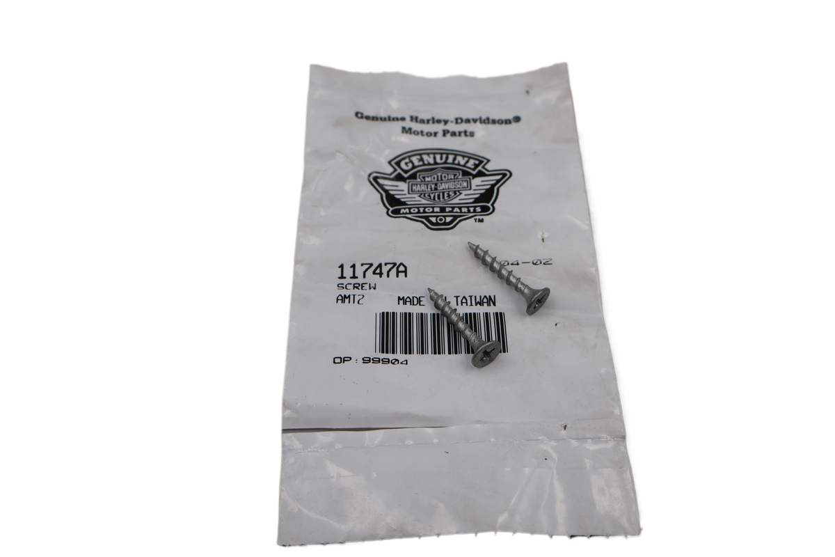 HARLEY SIDECAR SOUND SYSTEM SCREW 6-8 X 1 BUGLE PHILLIPS 2PK | NEW OEM | 11747A
