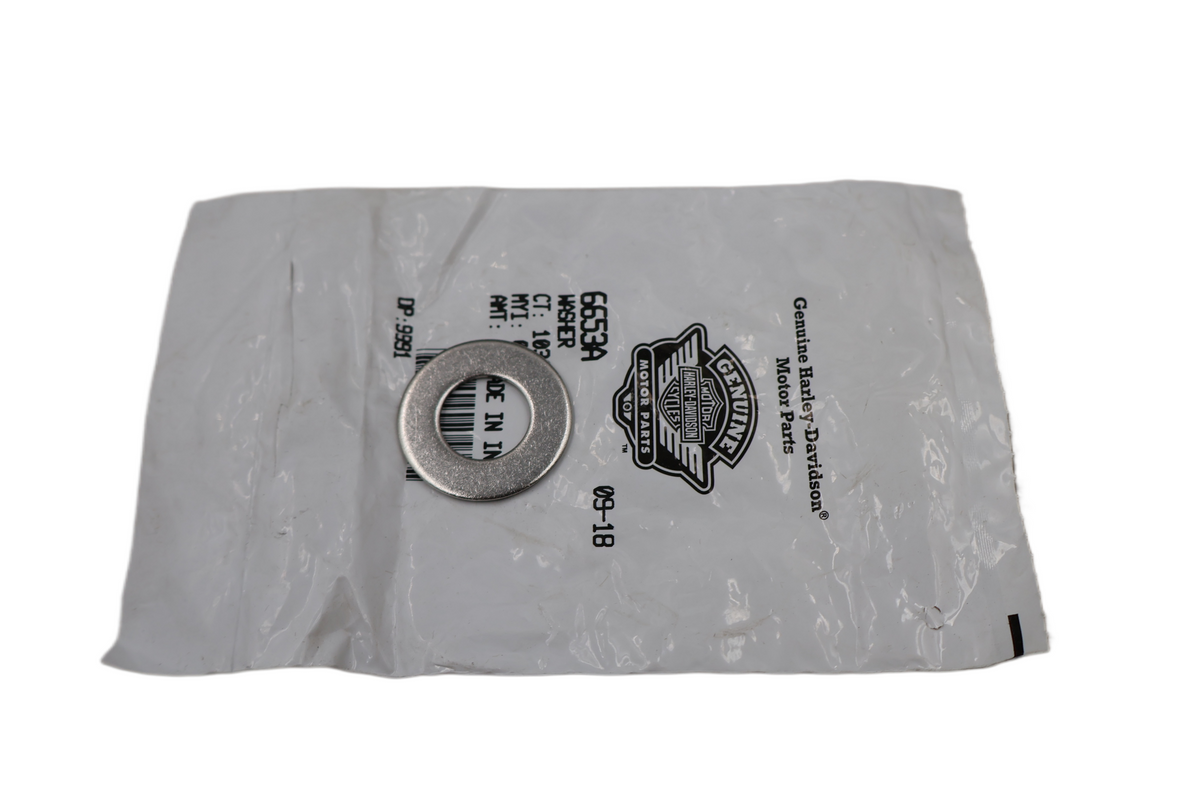 HARLEY FLAT WASHER 5/8 X 1-5/16 X 3/32 BIG TWIN XL SIDECAR | NEW OEM | 6653A