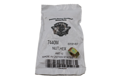 HARLEY-DAVIDSON HEX NUT | M10 X 1.5 METRIC | NEW OEM | PART #7440M