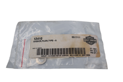 HARLEY PLAIN TYPE A FLAT WASHER 8.4MM X 15.5MM X 1.6MM M8 | NEW OEM | 12410
