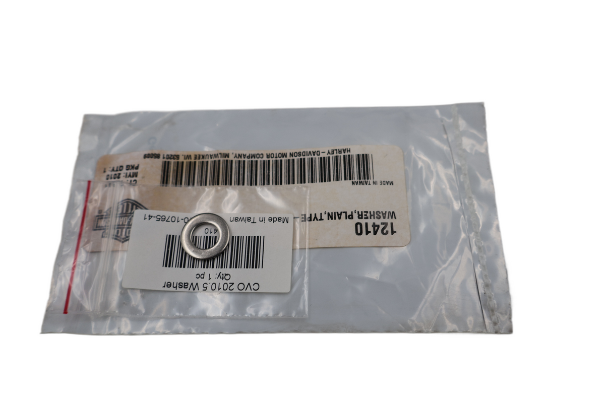 HARLEY PLAIN TYPE A FLAT WASHER 8.4MM X 15.5MM X 1.6MM M8 | NEW OEM | 12410