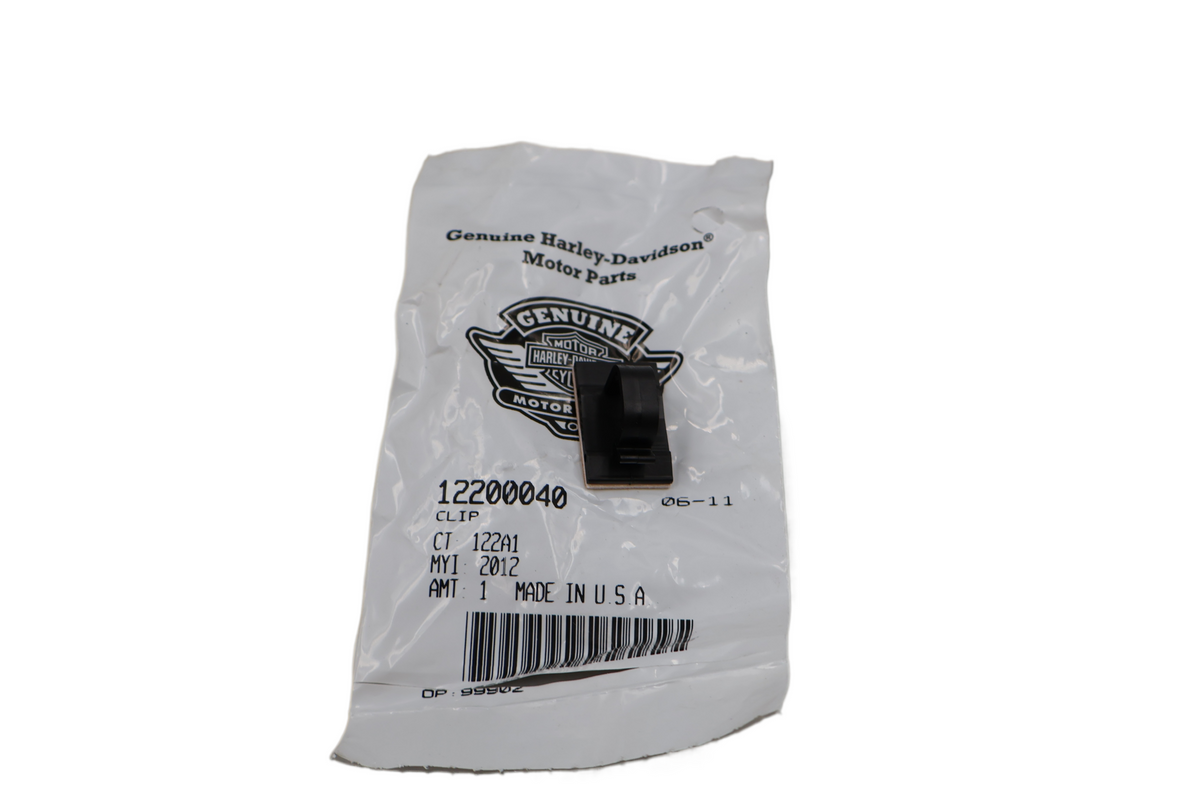 HARLEY-DAVIDSON CLIP | GENUINE H-D | NEW OEM | PART #12200040