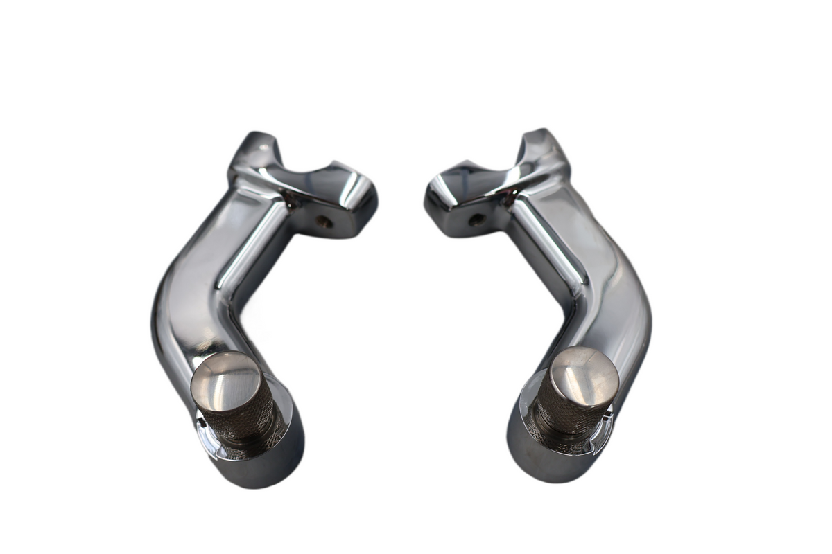 2014-2017 HARLEY DYNA LOW RIDER FXDL HANDLEBAR RISERS | NEW OEM | 55900064/65