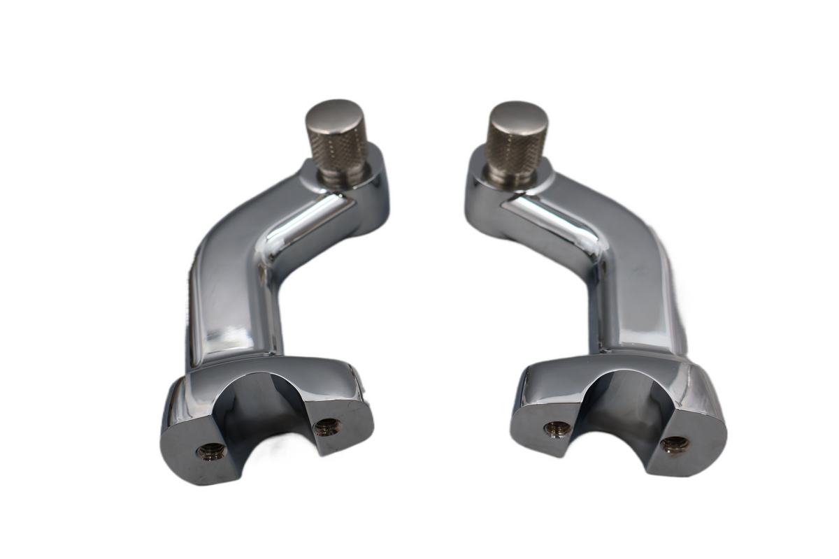 2014-2017 HARLEY DYNA LOW RIDER FXDL HANDLEBAR RISERS | NEW OEM | 55900064/65