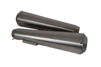 2016-2020 TRIUMPH STREET TWIN CLASSIC RACER MUFFLERS | NEW LEO VINCE #1811-3277