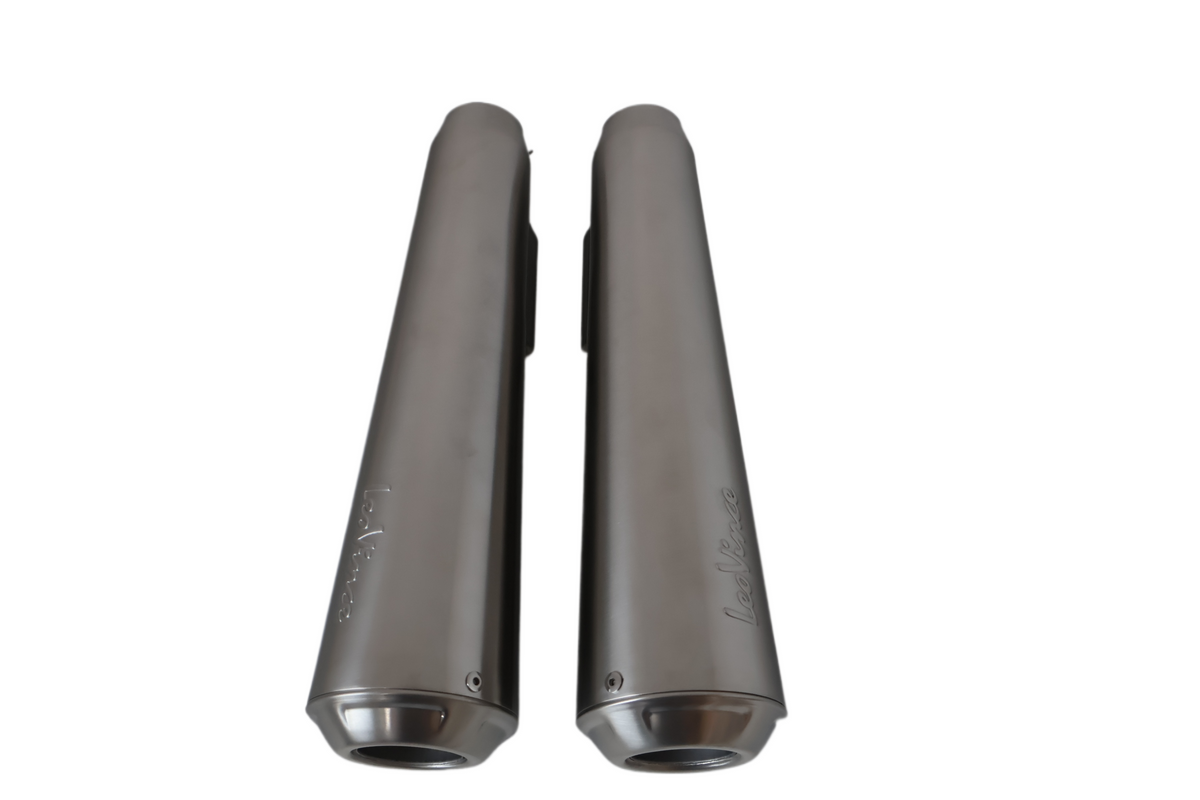 2016-2020 TRIUMPH STREET TWIN CLASSIC RACER MUFFLERS | NEW LEO VINCE #1811-3277