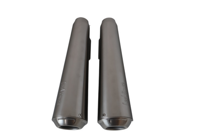 2016-2020 TRIUMPH STREET TWIN CLASSIC RACER MUFFLERS | NEW LEO VINCE #1811-3277