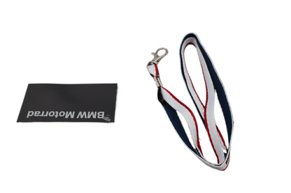 GENUINE BMW MOTORSPORT LANYARD KEYCHAIN | NEW IN ORIGINAL PACKAGE | 76628551749