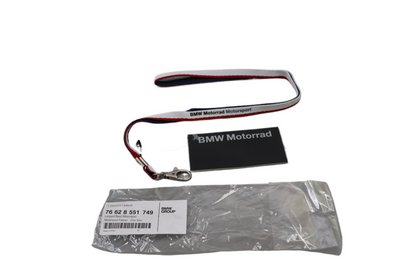 GENUINE BMW MOTORSPORT LANYARD KEYCHAIN | NEW IN ORIGINAL PACKAGE | 76628551749