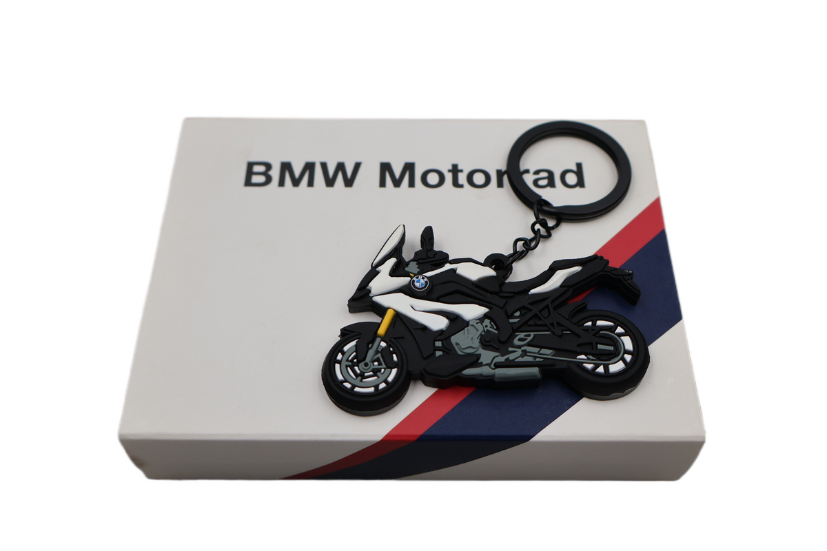 GENUINE BMW MOTORRAD S1000XR KEYCHAIN W/ TIN CASE | NEW IN PACKAGE | 72602410377