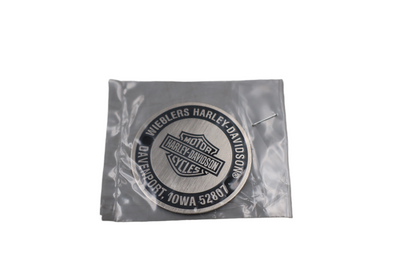 WIEBLERS HARLEY-DAVIDSON DAVENPORT IOWA FLAT DIP DOT DIPSTICK DECAL | NEW
