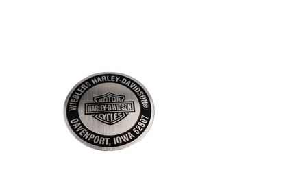 WIEBLERS HARLEY-DAVIDSON DAVENPORT IOWA FLAT DIP DOT DIPSTICK DECAL | NEW