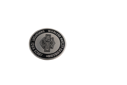 WIEBLERS HARLEY-DAVIDSON DAVENPORT IOWA FLAT DIP DOT DIPSTICK DECAL | NEW