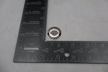 WIEBLERS HARLEY-DAVIDSON DAVENPORT IA 52807 FLAT DIP DOT DIPSTICK DECAL | NEW
