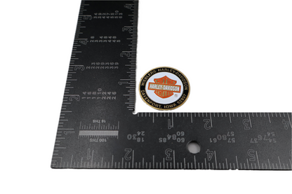 WIEBLERS HARLEY-DAVIDSON DAVENPORT IOWA 52807 FLAT DIP DOT DIPSTICK DECAL | NEW