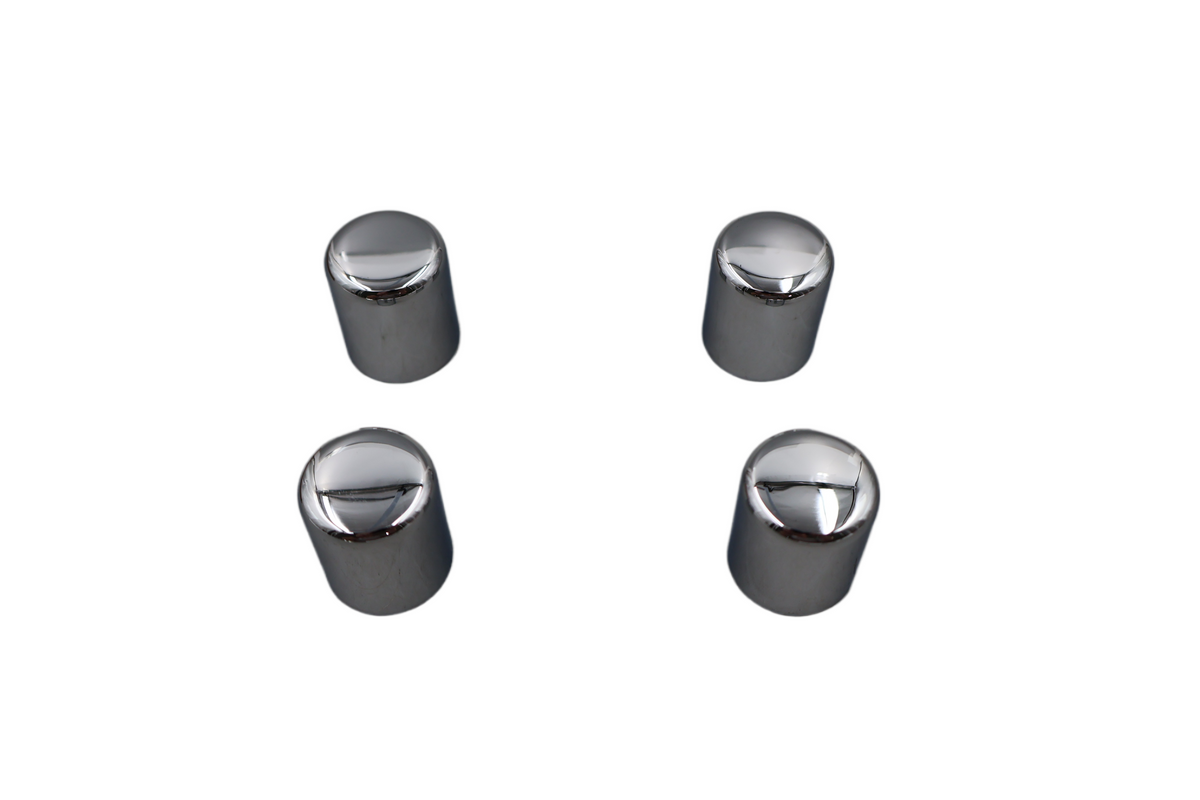 2009-UP HARLEY TOURING REAR DOCKING POINT COVER KIT CHROME | NEW OEM | 48171-09