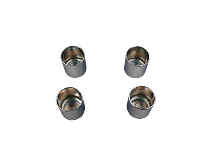 2009-UP HARLEY TOURING REAR DOCKING POINT COVER KIT CHROME | NEW OEM | 48171-09