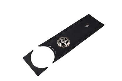 94-07 HARLEY FLHR ROAD KING CONSOLE INSERT | WESTERN LACE | NEW OEM #71214-05