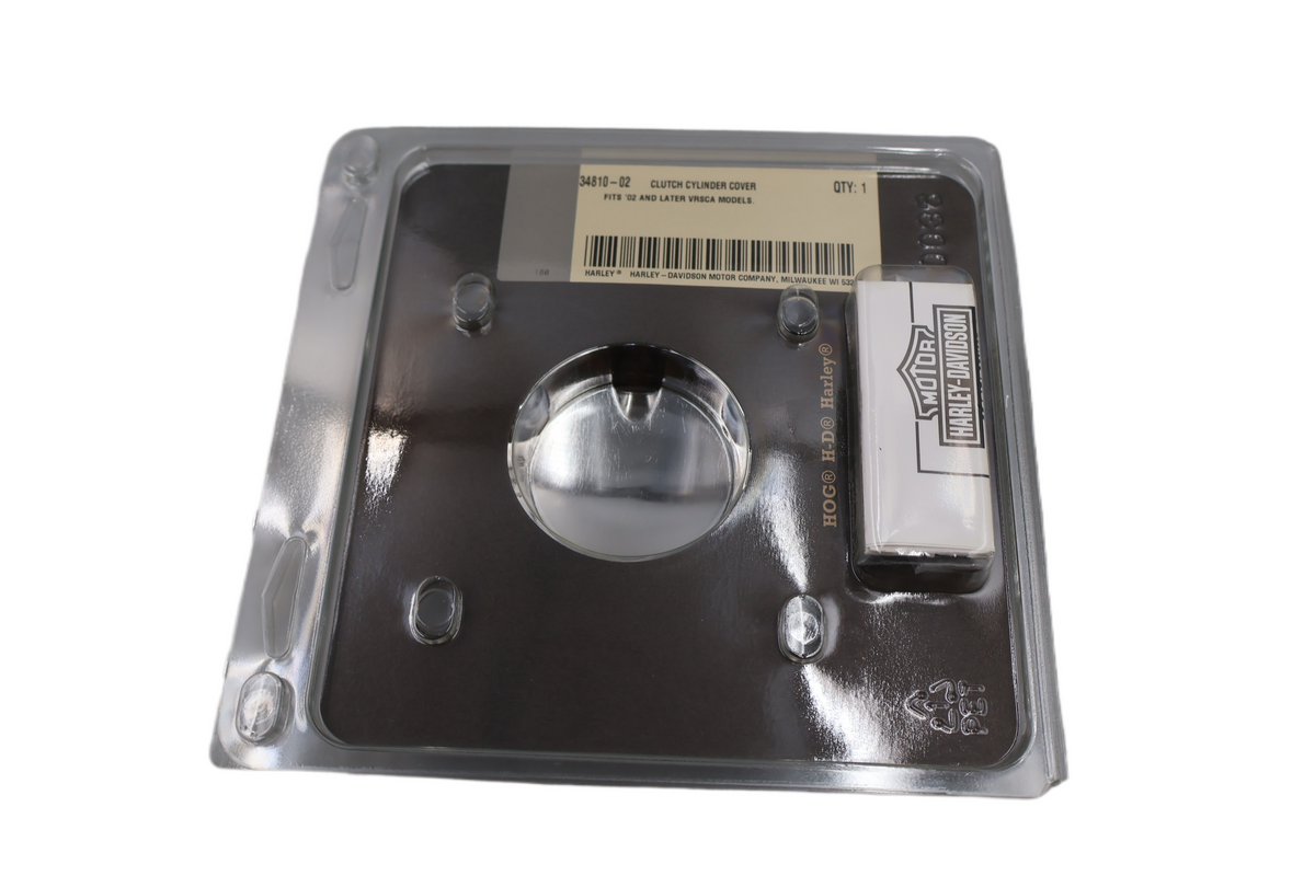 2002-UP HARLEY V-ROD VRSC CLUTCH CYLINDER COVER | NEW OEM | PART #34810-02