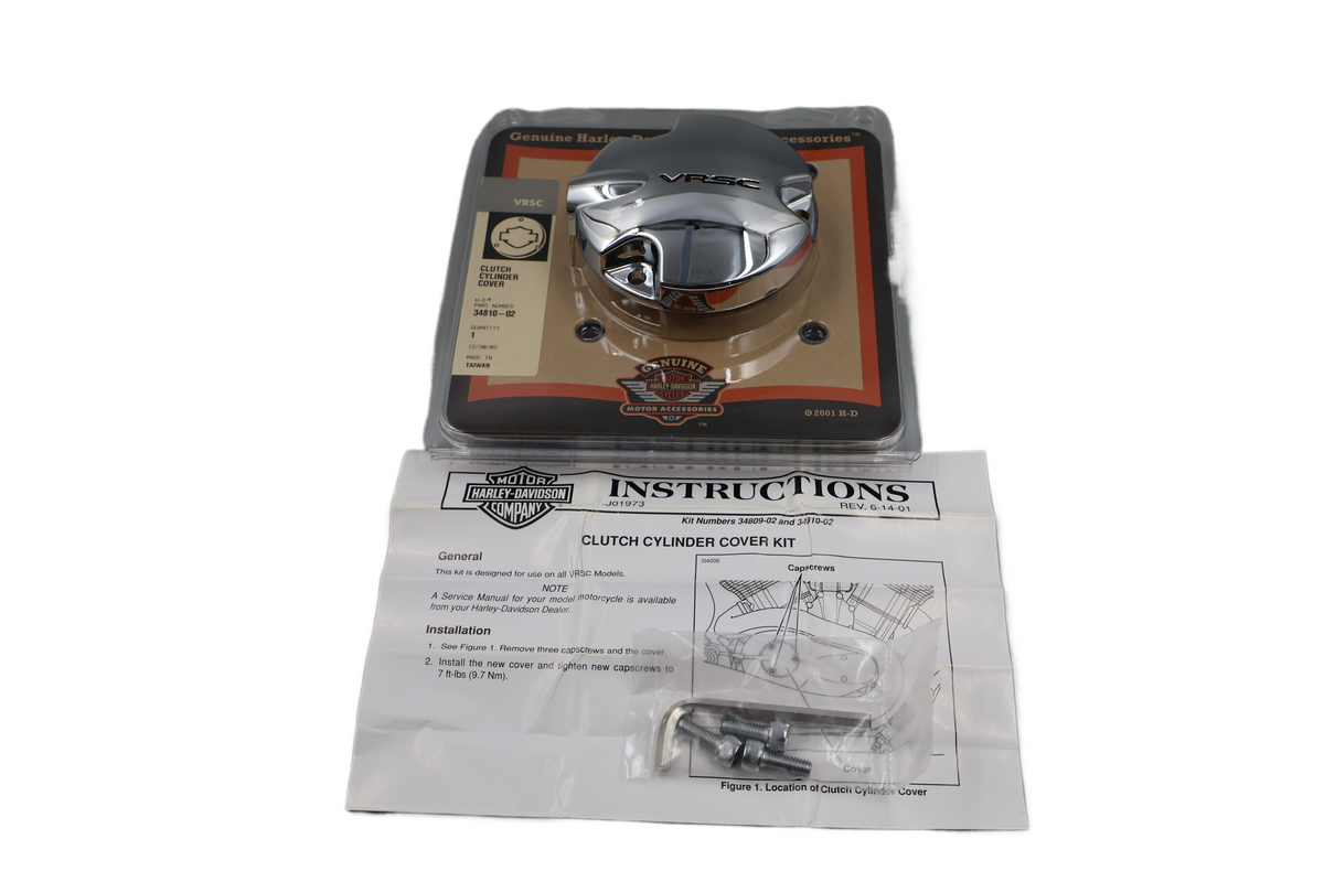 2002-UP HARLEY V-ROD VRSC CLUTCH CYLINDER COVER | NEW OEM | PART #34810-02