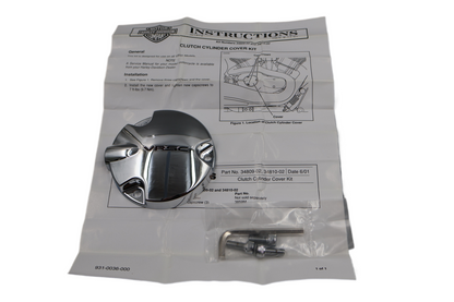 2002-UP HARLEY V-ROD VRSC CLUTCH CYLINDER COVER | NEW OEM | PART #34810-02