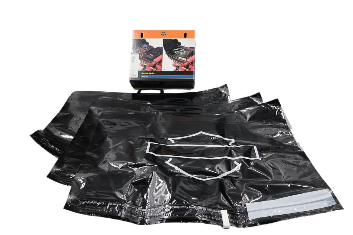 HARLEY-DAVIDSON LARGE SHRINK SACKS SET OF 3 TOUR-PAK LUGGAGE | NEW OEM 90200721
