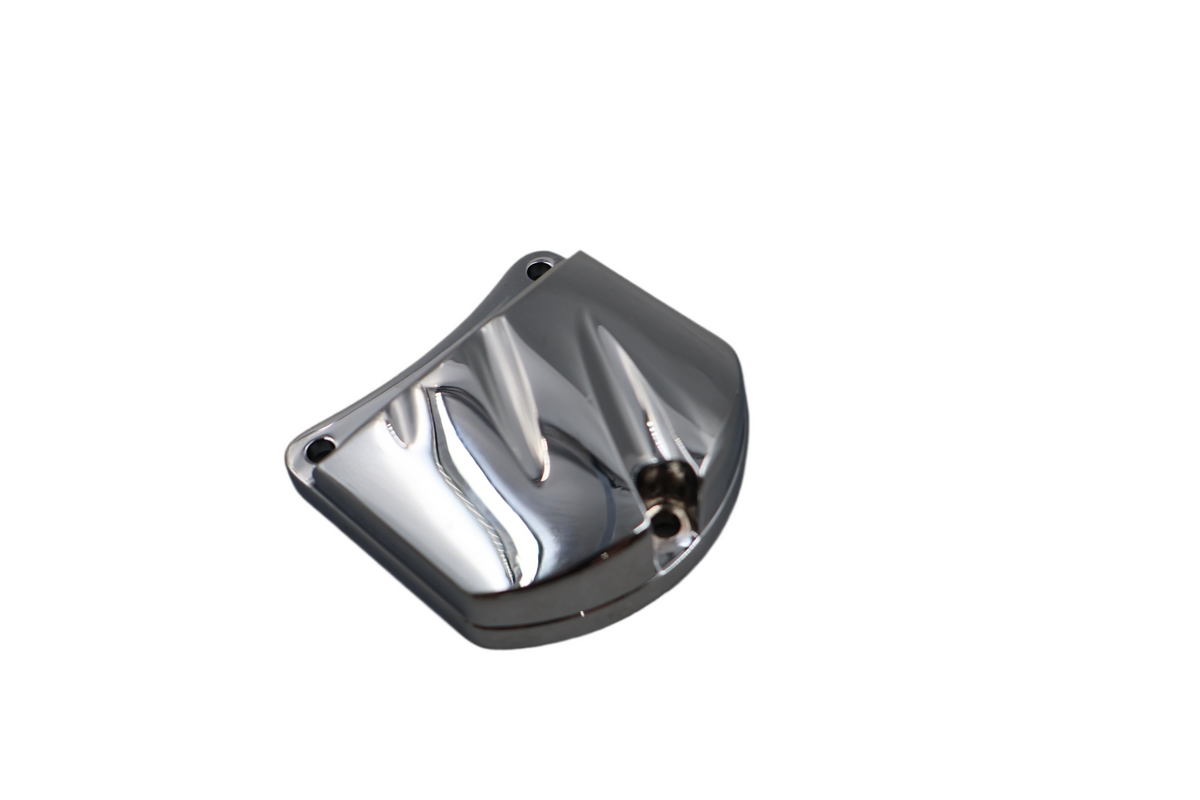 HARLEY TWIN CAM EVO SPORTSTER STARTER SOLENOID COVER | CHROME | NEW OEM 31724-98