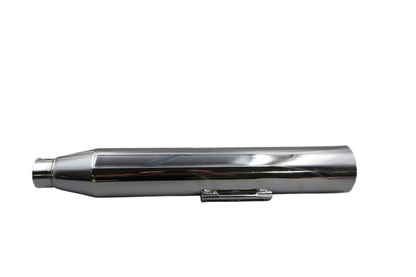 HARLEY DYNA SCREAMIN EAGLE FRONT BLUNT CUT MUFFLER | CHROME | NEW OEM 80168-97