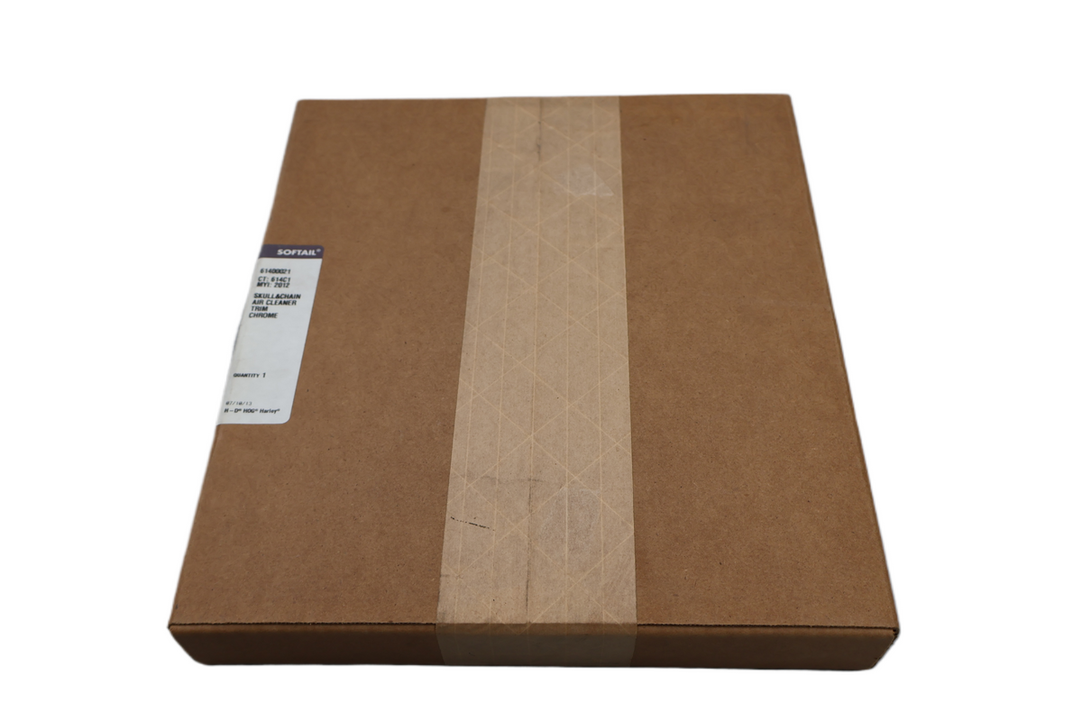 HARLEY SOFTAIL SKULL CHAIN DIAMOND ICE AIR CLEANER INSERT | NEW OEM 61400021