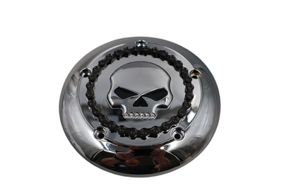 HARLEY SOFTAIL SKULL CHAIN DIAMOND ICE AIR CLEANER INSERT | NEW OEM 61400021