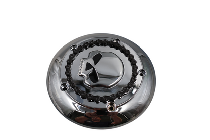 HARLEY SOFTAIL SKULL CHAIN DIAMOND ICE AIR CLEANER INSERT | NEW OEM 61400021