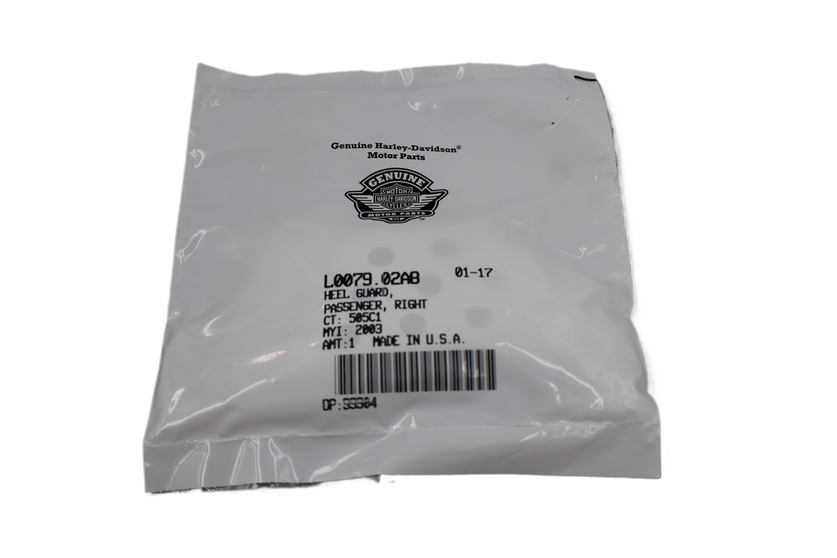 2003-2009 BUELL XB FIREBOLT LIGHTNING RIGHT PASSENGER HEEL GUARD | NEW OEM | L0079.02A8