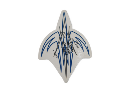 2008 HARLEY CROSSBONES FLSTSB REAR FENDER DECAL | NEW OEM | PART #14095-08