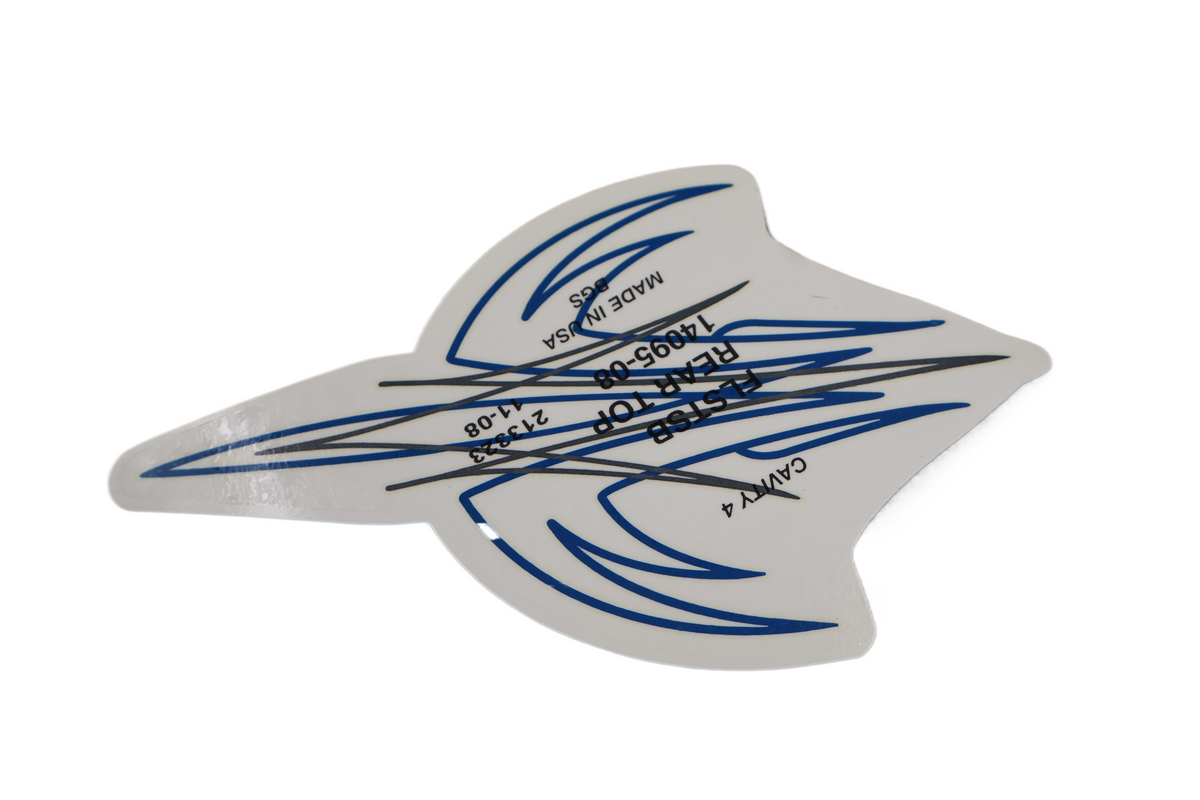 2008 HARLEY CROSSBONES FLSTSB REAR FENDER DECAL | NEW OEM | PART #14095-08