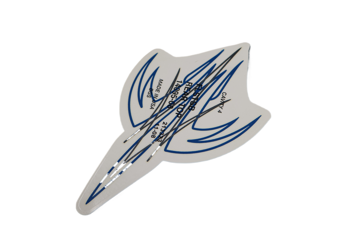 2008 HARLEY CROSSBONES FLSTSB REAR FENDER DECAL | NEW OEM | PART #14095-08
