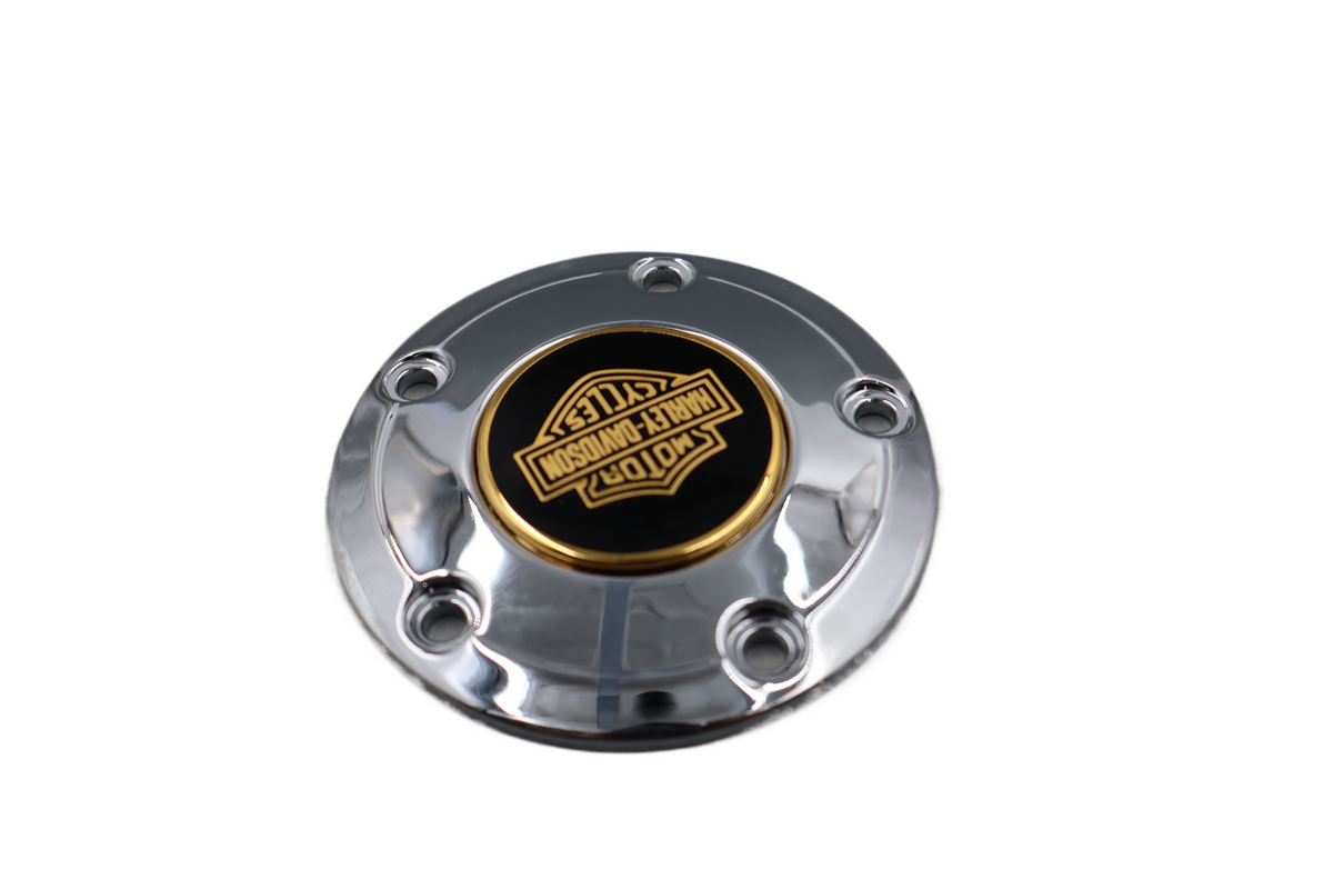 HARLEY TWIN CAM TIMER COVER | 110TH ANNIVERSARY CHROME | NEW OEM | #25600016