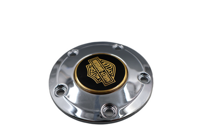 HARLEY TWIN CAM TIMER COVER | 110TH ANNIVERSARY CHROME | NEW OEM | #25600016
