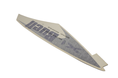 BUELL X1 LIGHTNING LEFT FUEL TANK COVER DECAL | BLUE/SILVER | NEW OEM M0787.01A1