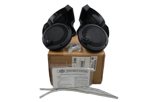 14-18 TOURING BOOM AUDIO STAGE II LOWER FAIRING SPEAKERS | NEW OEM | 76000353A