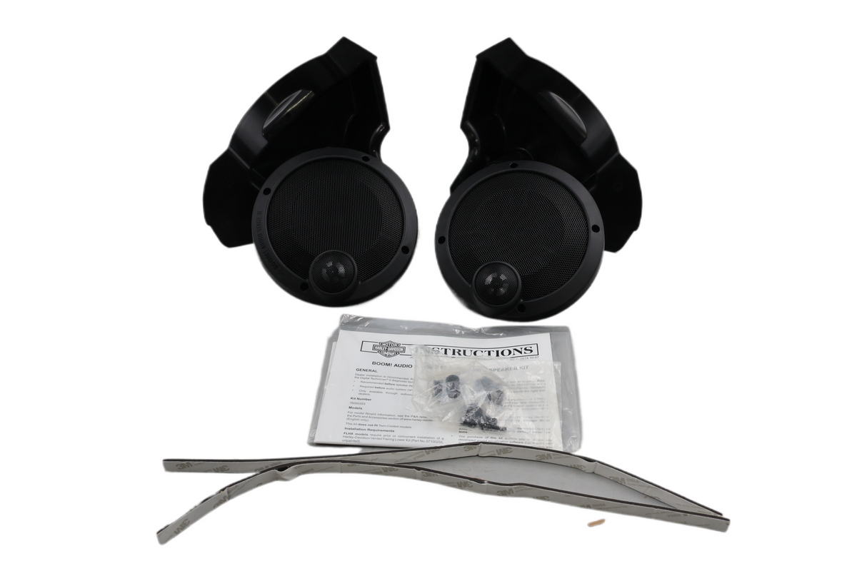 14-18 TOURING BOOM AUDIO STAGE II LOWER FAIRING SPEAKERS | NEW OEM | 76000353A
