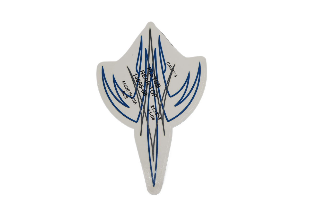 2008 HARLEY CROSSBONES FLSTSB REAR FENDER DECAL | NEW OEM | PART #14095-08